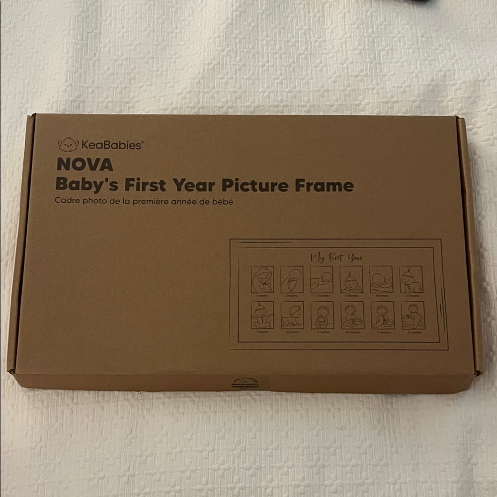 Unopened! KeaBabies Nova Baby's First Year‎ Picture Frame
